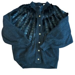 Baluchi Creation angora jacket size L